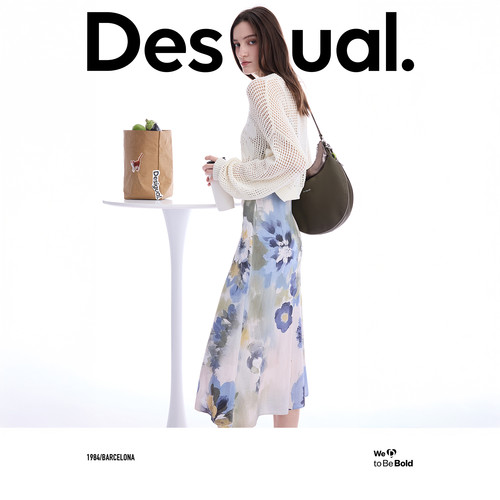 desigual西班牙彩色印花设计