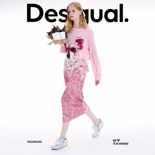 desigual西班牙彩色印花设计