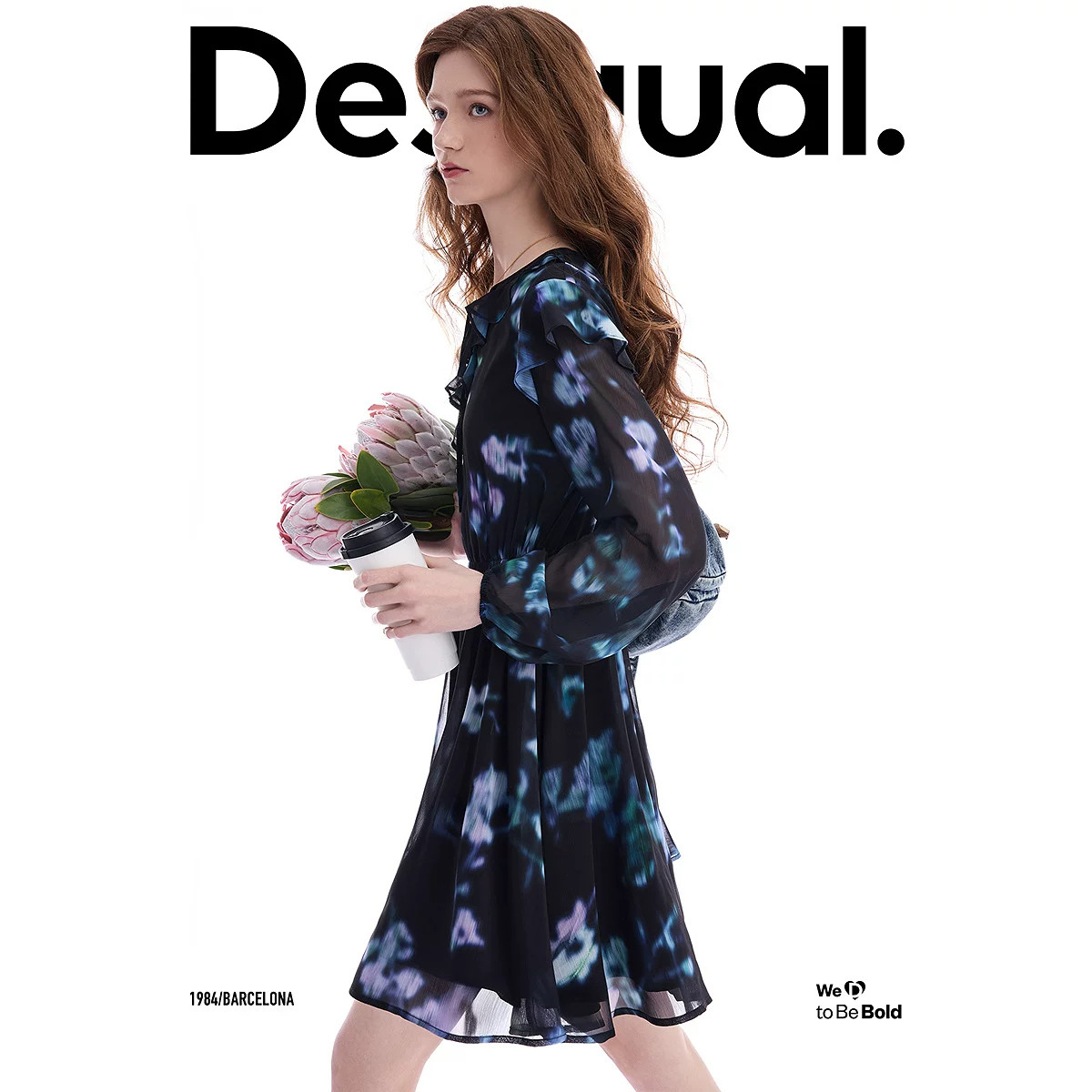 desigual西班牙彩色印花设计