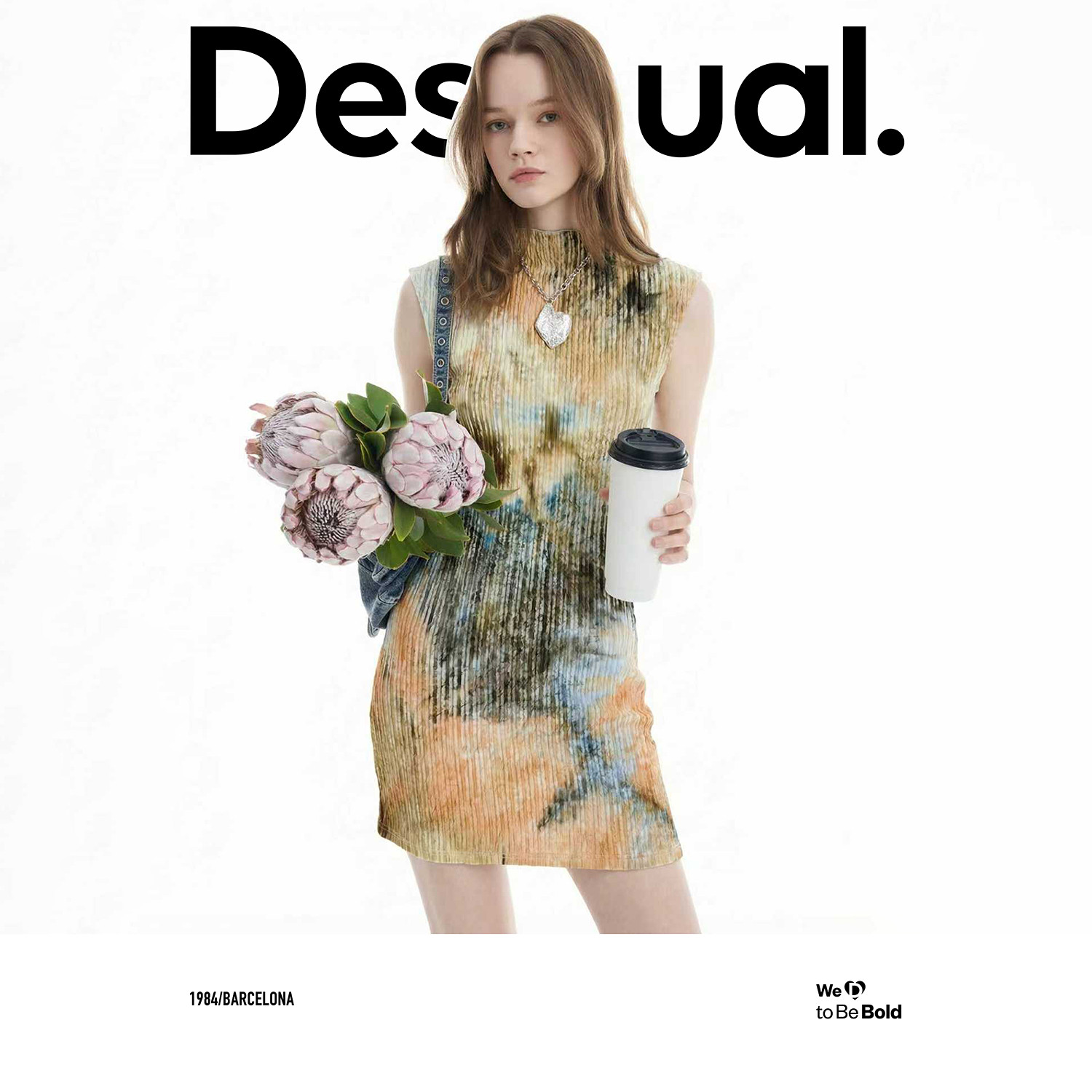desigual西班牙彩色印花设计
