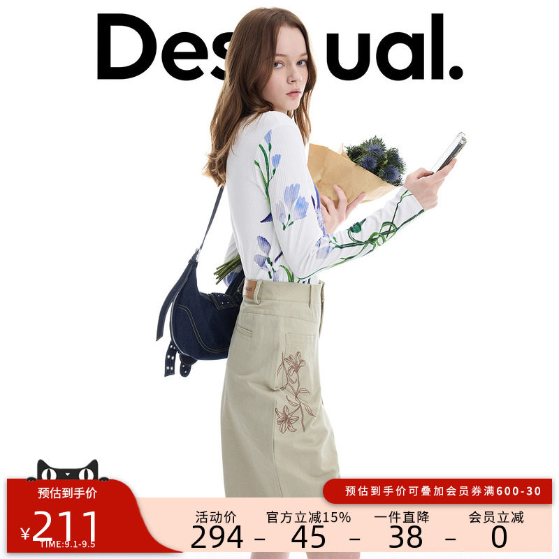desigual西班牙彩色印花设计图片