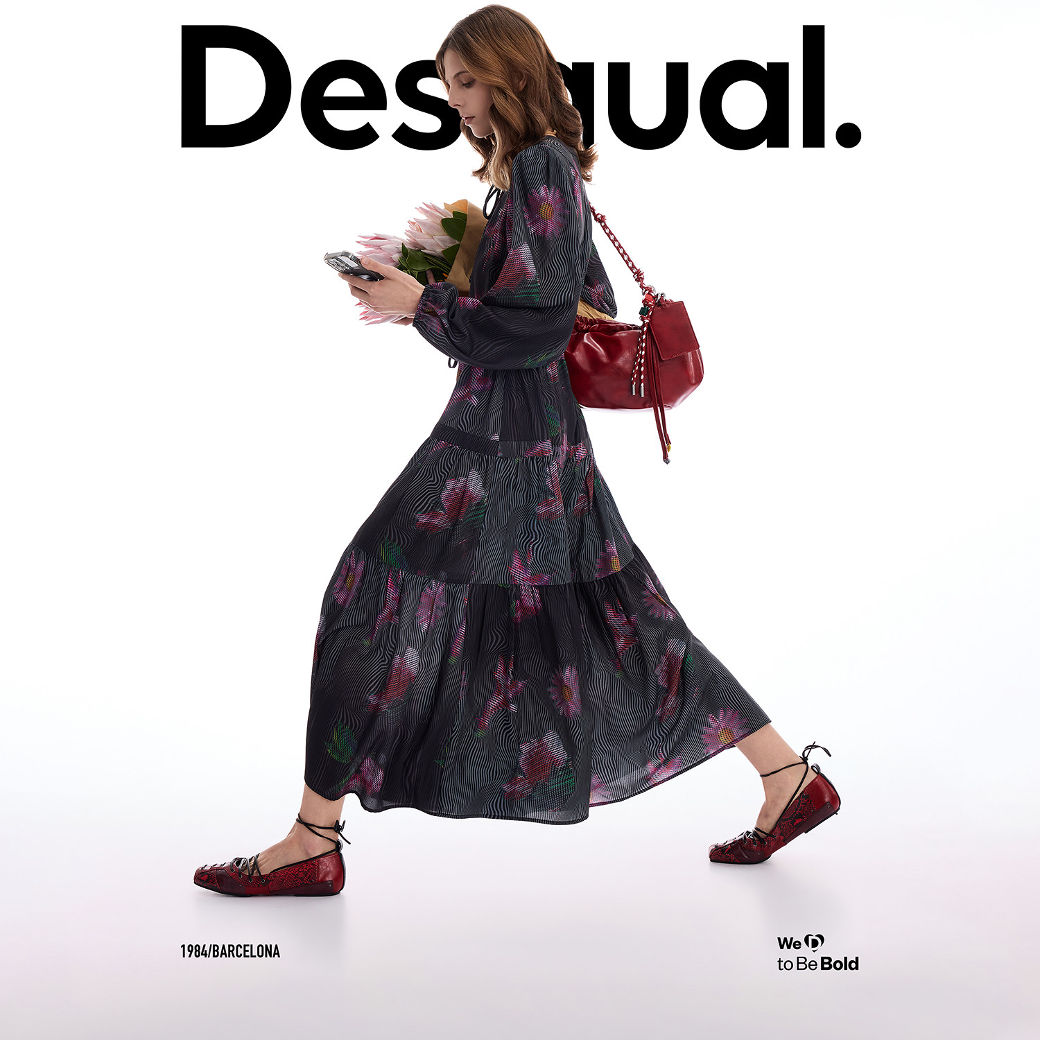desigual西班牙彩色印花设计