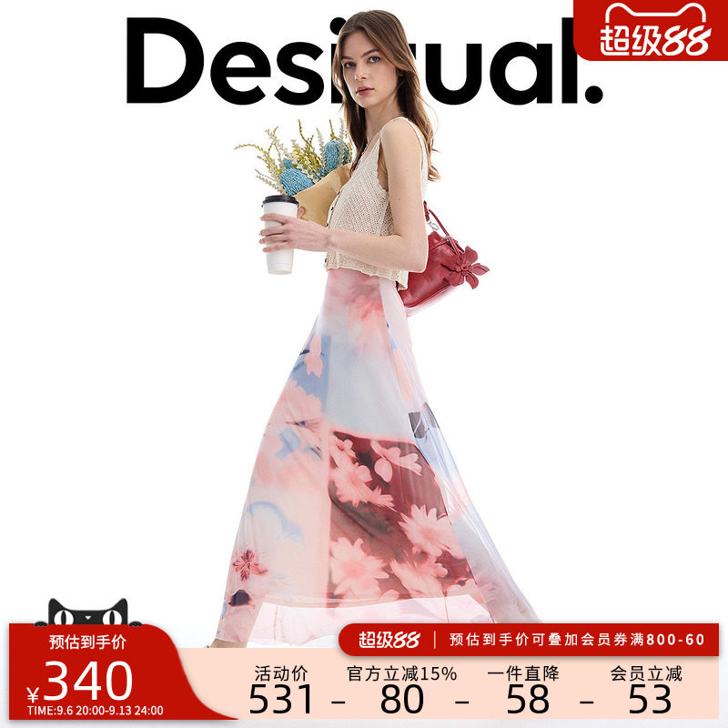 desigual西班牙彩色印花设计图片