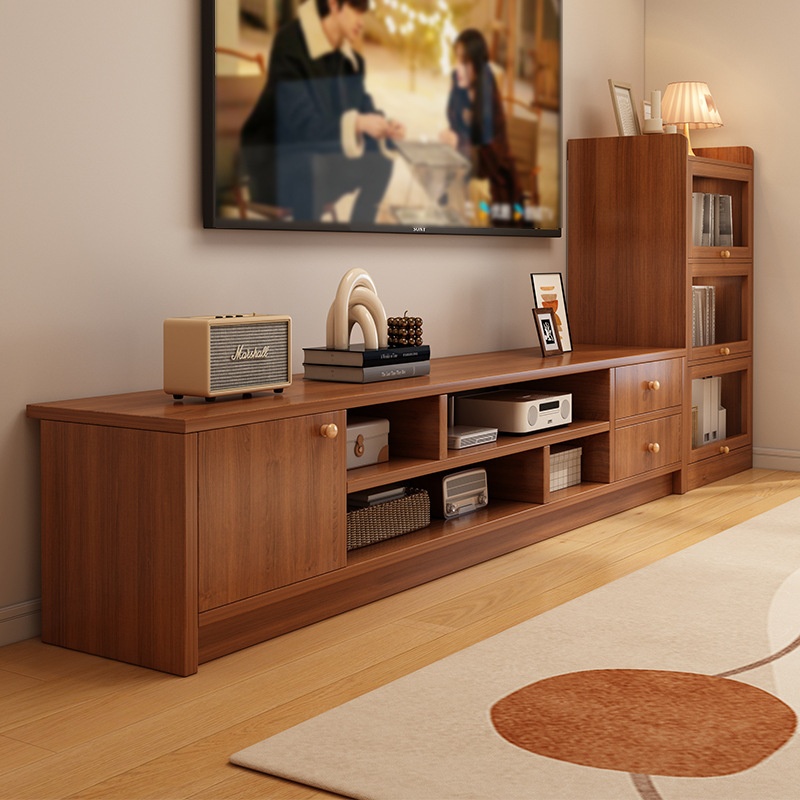 批发电视柜客厅家用收纳储物一体柜小户型出租屋用落地电视机柜子