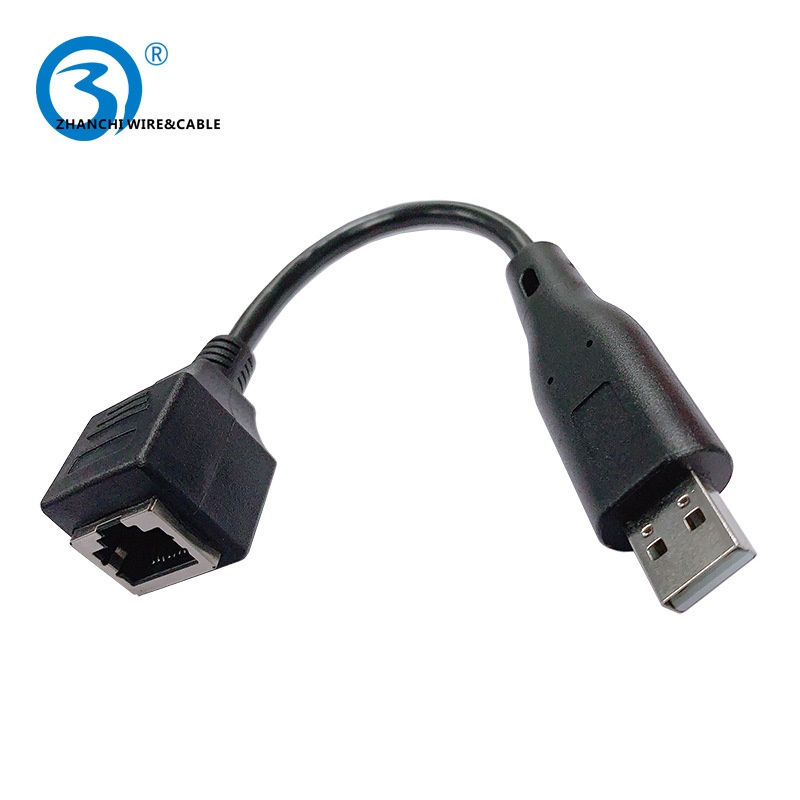 USB转console调试线笔记本电脑配置线串口USB转rj45控制线转换线