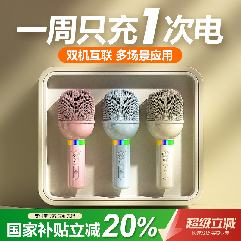 政府补贴2025唱歌话筒音响一体式