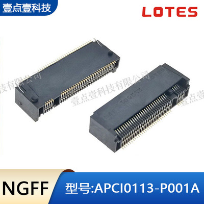 LOTES得意插槽APCI0113-P001A
