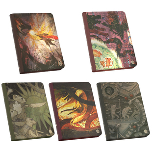 UG万智牌联名9格拉链牌本卡册卡盒收纳对战桌垫晶体牌盒斑隆洛