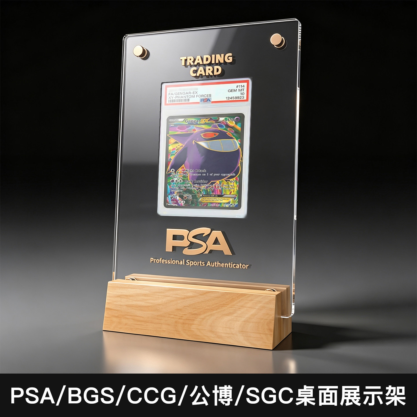 SGC游戏王PSA评级立式展示架图片