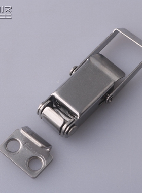 DK621-1不锈钢箱包扣扁嘴弹簧搭扣 工业设备柜门锁扣开关柜门卡扣