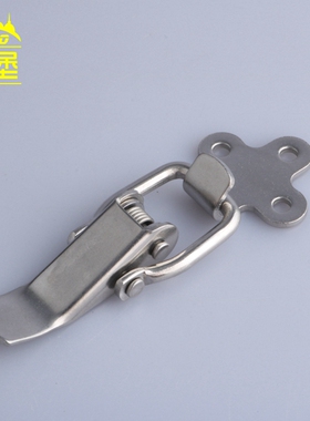 DK501工具箱包固定锁扣搭扣 设备箱门卡扣 鸭嘴扣 304不锈钢门扣