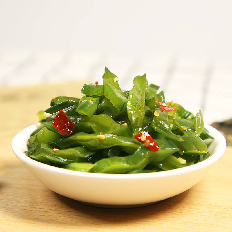 香辣海白菜裙带菜梗段海藻海带咸菜凉拌菜开胃下饭菜即食