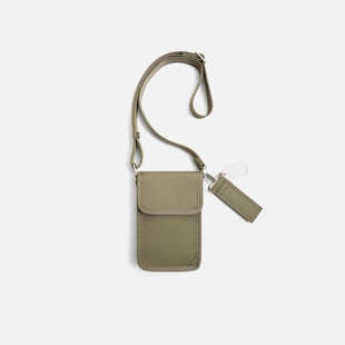 2025春季新款男包尼龙面料翻盖小方包男士休闲百搭单肩斜挎手机包