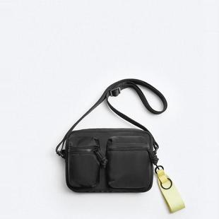 2024新款男包邮差包防泼水斜挎包日式潮流尼龙休闲单肩多用小腰包