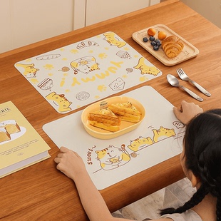 宝宝硅胶餐垫小学生专用午餐垫防水防油易清洗防滑餐桌垫防霉抗菌