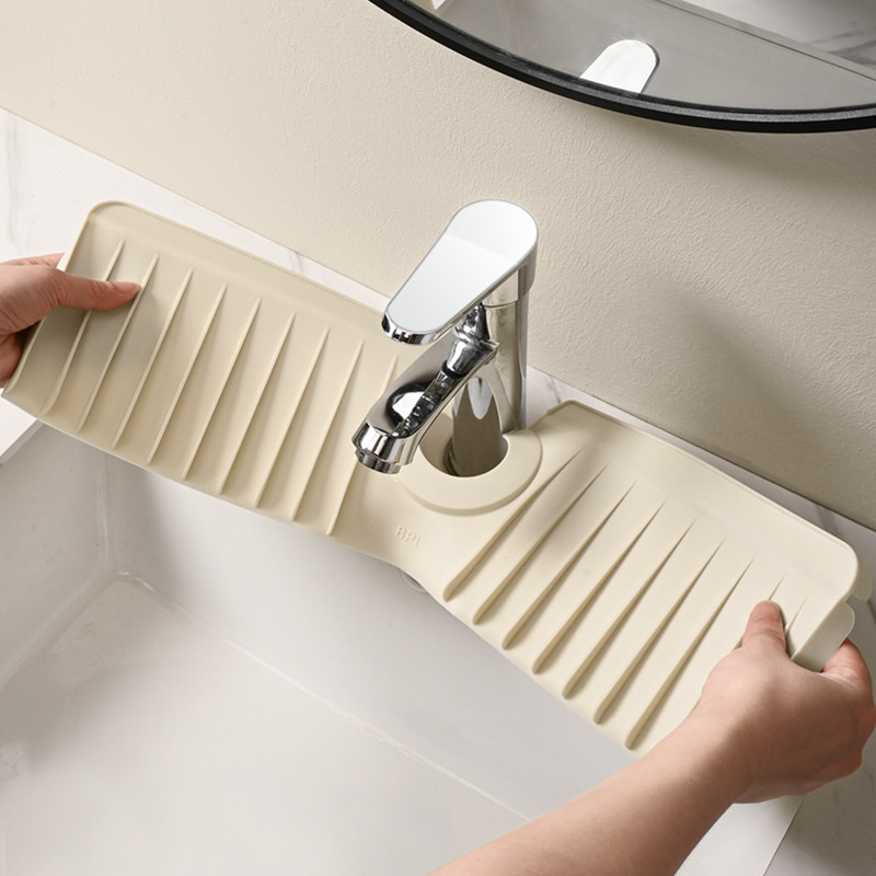 洗手台防溅神器水龙头防溅水挡板台面肥皂置物垫厨房挡水板沥水垫,厨房/烹饪用具,水槽置物架,淘宝优惠券,粉丝福利购,淘宝优惠卷