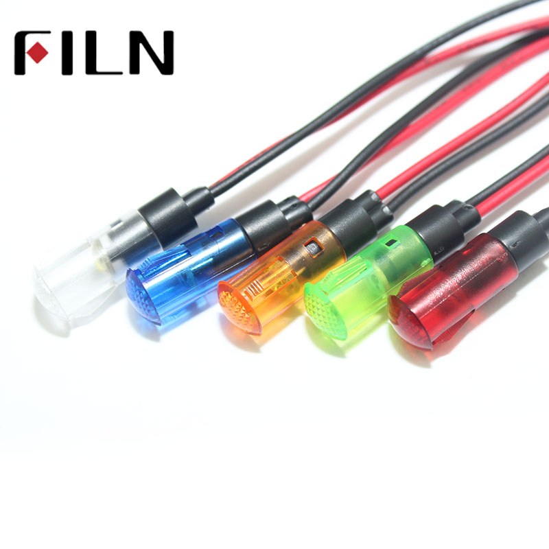 FILN6mm塑料卡扣指示灯