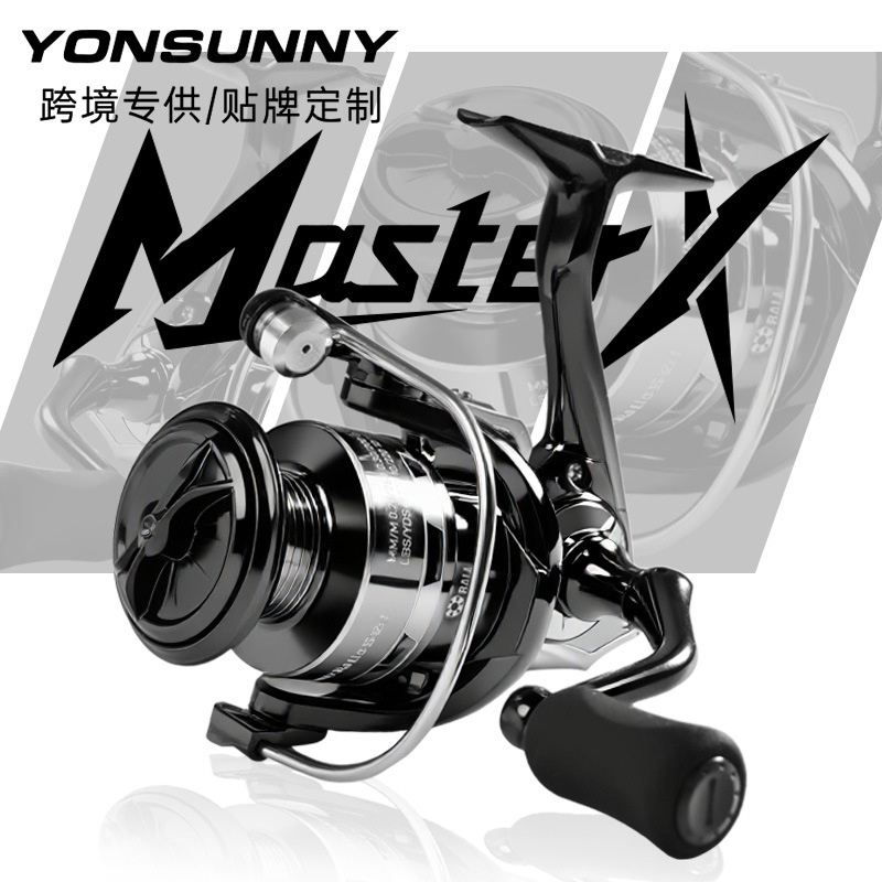 摇臂纺车轮全金属深线杯远投用路亚轮路滑海竿矶竿渔轮鱼线轮子