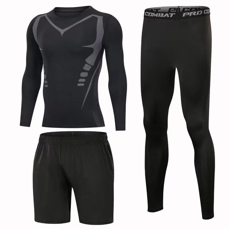 Science fiction fitness clothes, men's tight fitting