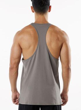 Muscle Fitness Tank Top Cotton Men's Sports Large Size