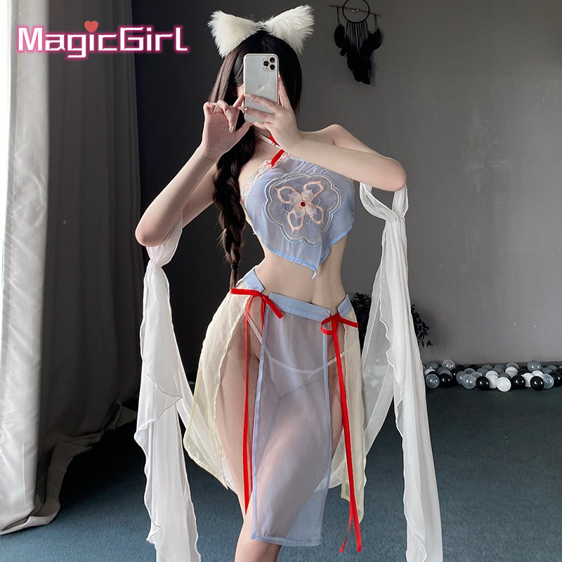 狐妖女神妖艳妲己古风汉服仙女