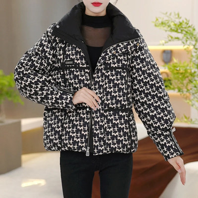 短款羽绒棉服女冬季2026