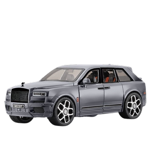 仿真1:20劳斯莱斯库里南合金车模型摆件劳斯莱斯轿车汽车模型礼物
