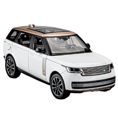 正版授权124路虎揽胜车模型摆件