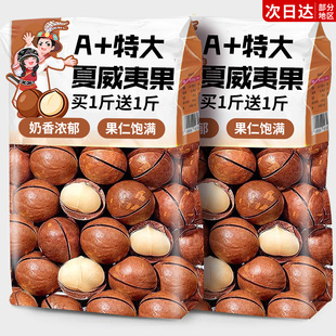 夏威夷果坚果2025年新货旗舰店正品整箱5斤年货干果批发零食休闲
