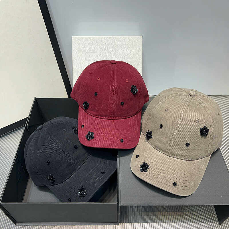 夏季新款帽子女重工花朵鸭舌帽女韩版百搭时尚太阳帽显脸小棒球帽,服饰配件/皮带/帽子/围巾,帽子,淘宝优惠券,粉丝福利购,淘宝优惠卷