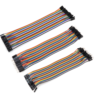 40P彩色杜邦线母对母公对母