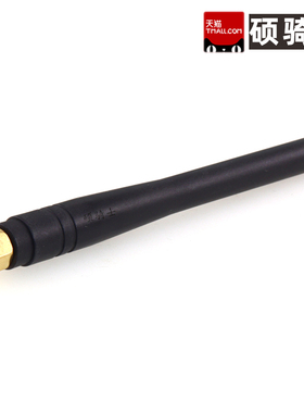 2.4G路由器WIFI天线 胶棒天线蓝牙无线模块天线黑色3Dbi SMA内针