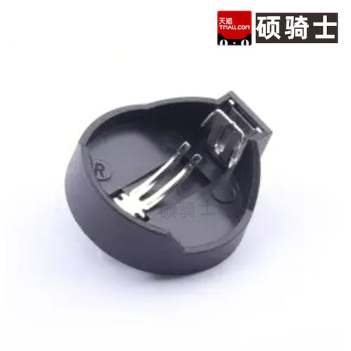 BS-02-A1AJ010 LR/BR/CR2032 电池底座 电池座 卧式插件 连接器