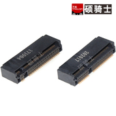 8.5 NGFF连接器PCIE插槽SSD插座67P H2.3 KEY 4.2 3.2