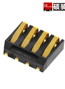 70AAJ-2-3-4-5-6-M0G 弹簧式接线端子 P=2.54MM 电池触点连接器