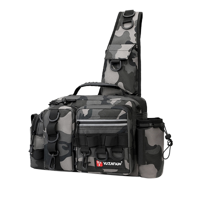 渔之君路亚包多功能斜跨单肩包