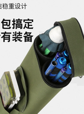 渔之君硬壳鱼竿桶杆包新款桶包