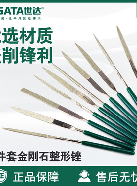 Sata/世达五金工具10件套金刚石整形锉03810/03830锉刀