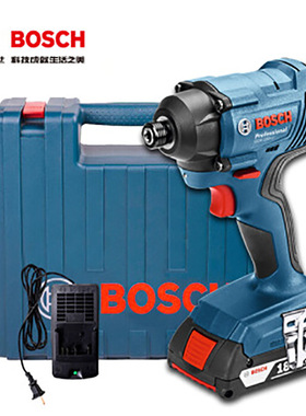 博世锂电充电冲击扳手机GDR180-Li电动起子机18v电动螺丝刀