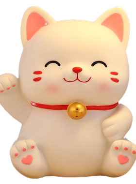 创意招财猫存钱罐2024新款大号容量只进不出大人儿童男女孩储蓄罐