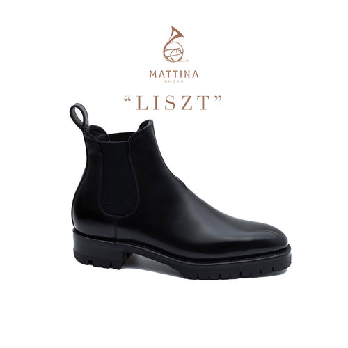 MattinaVibram厚底切尔西靴