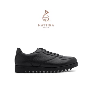 MATTINA2025秋冬新款时尚百搭固特异工艺舒适防滑休闲皮鞋正装
