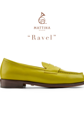 MATTINA RAVEL系列乐福鞋手工真皮品质男鞋婚鞋正装皮鞋售完不补