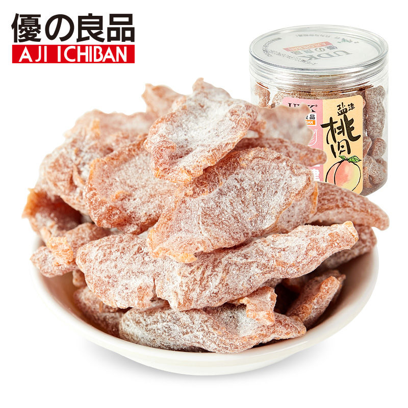 临期特卖优之良品盐津桃肉150g