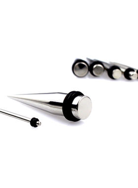热波穿刺饰品扩孔器欧美耳洞放大钛钢扩孔针钛钢耳扩尖锥扩耳器