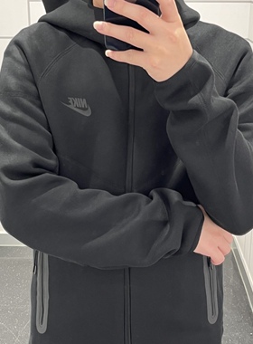 Nike/耐克官方正品男子运动休闲连帽针织长袖夹克外套 FB7922