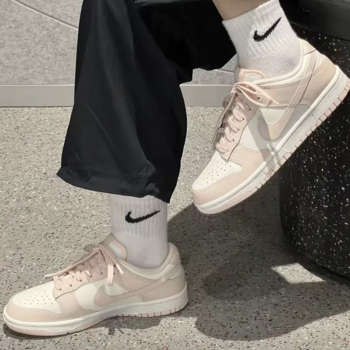 NIKE/耐克dunk鞋粉色Orange Pearl经典板鞋女樱花粉DD1503-102,运动鞋new,篮球鞋,淘宝优惠券,粉丝福利购,淘宝优惠卷