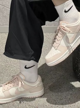 NIKE/耐克dunk鞋粉色Orange Pearl经典板鞋女樱花粉DD1503-102