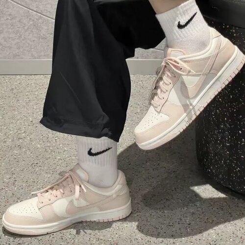 NIKE/耐克dunk鞋粉色Orange Pearl经典板鞋女樱花粉DD1503-102