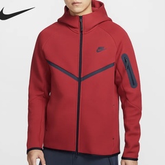 Nike/耐克官方正品秋冬新款男士针织保暖连帽拼接外套HV0950-687